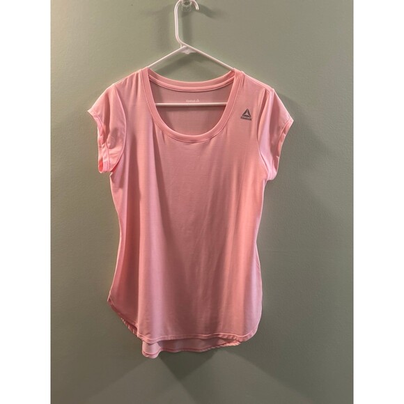 Reebok pink workout shirt - Picture 1 of 4
